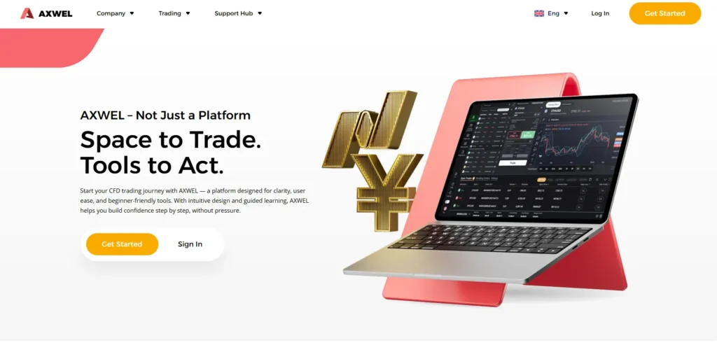 AXWEL Broker REVIEW: home page axwel.com